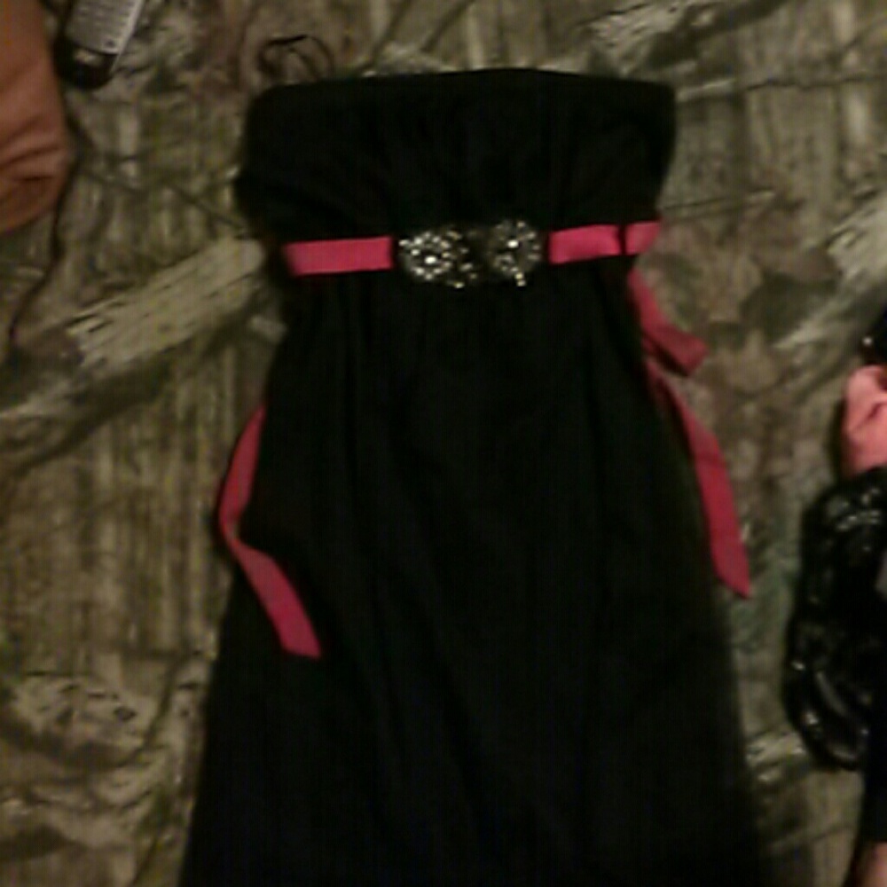 Formal strapless dress